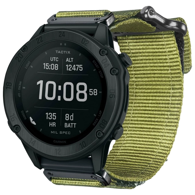 Alogy Pasek nylonowy Sport Strap na rzep do Apple Watch 1/2/3/4/5/6/7/8/SE (38/40/41mm) Niebiesko-szary