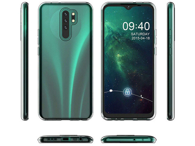 Etui na telefon silikonowe do Xiaomi Redmi 9 Crystal Case