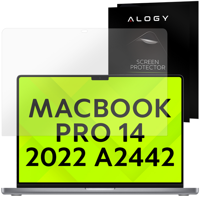 Alogy Folia ochronna na ekran do Apple Macbook Pro 14 2021 A2442