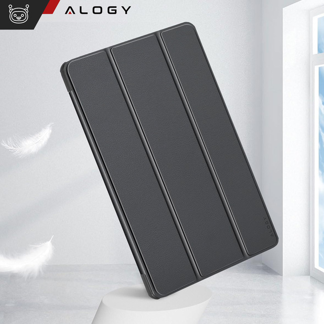 Etui do Lenovo Tab K11 / K11E 11”/ M11 10.95" TB330FU / TB330XU / TB331FC Book Case Cover z klapką obudowa futerał pokrowiec Alogy Szare + Rysik