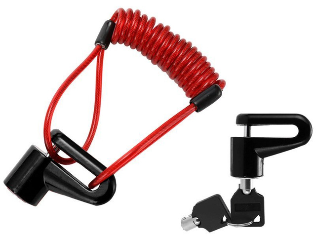 Zapięcie blokada do koła hulajnogi / roweru / motocylku zamek Alogy