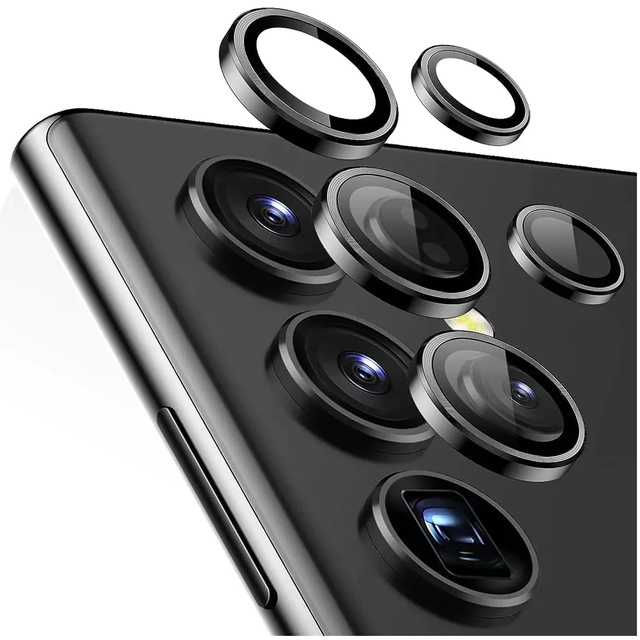 Alogy Lens Protector PRO+ Szkło do Samsung Galaxy S24 Ultra osłona na aparat obiektyw nakładka ochronna