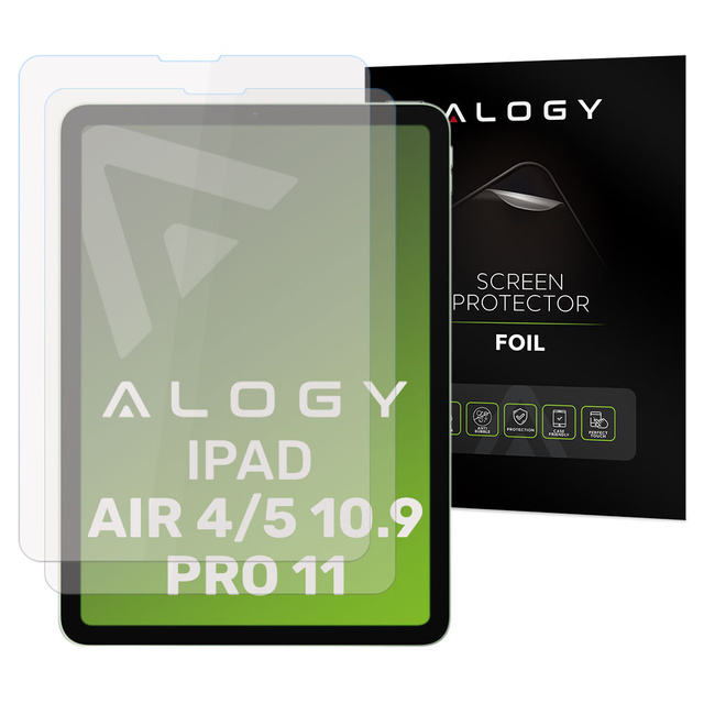 2x Folia matowa Alogy Matte Paper-Screen Feel do Apple iPad Air 4 / 5 10.9 / Pro 11