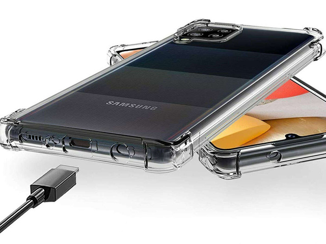 Alogy Etui na telefon ShockProof do Samsung Galaxy A42 5G przezroczyste