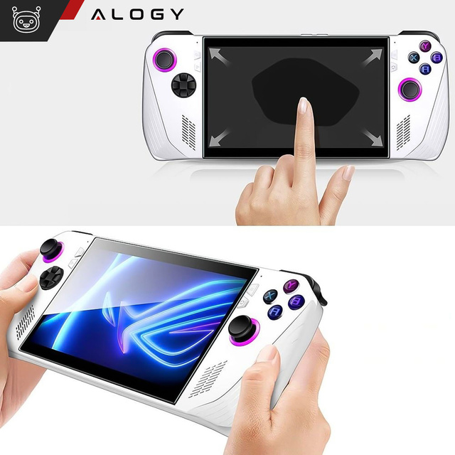 Alogy Screen Protector Pro+ 2-Pack Szkło hartowane 9H do Asus Rog Ally