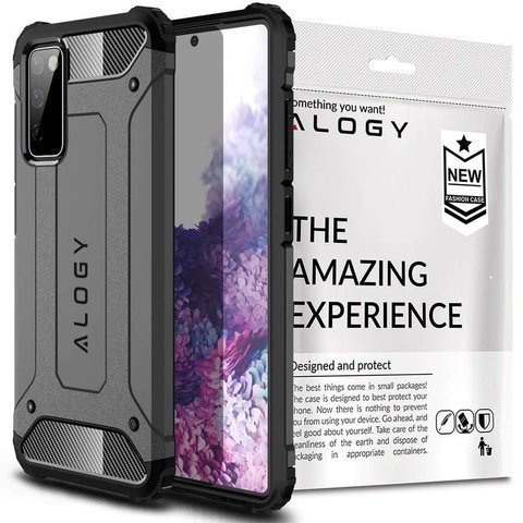 Etui na telefon Alogy Hard Armor do Samsung Galaxy S20 FE szare