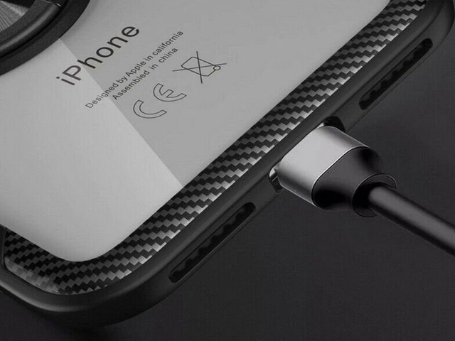 Etui Alogy Ring Holder Clear Armor do Apple iPhone 11 Pro Max czarne