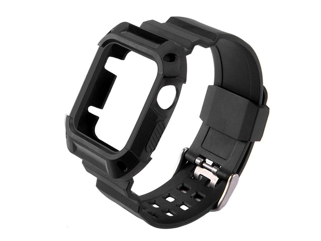 Alogy Etui do smartwatcha z paskiem Armor Case do Apple Watch 4/5/6/SE 44mm