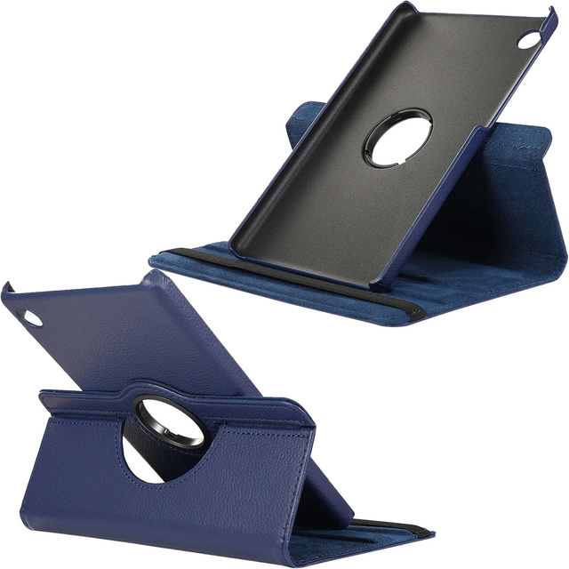 Alogy Etui do Samsung Galaxy Tab A9+ Plus 2023 11" (X210/X215/X216) obrotowe pokrowiec obudowa z klapką na tablet Case Granatowe