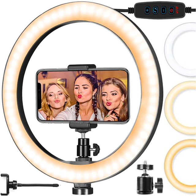 Alogy Lampa fotograficzna obręcz pierścień Ring A33 do zdjęć makijażu