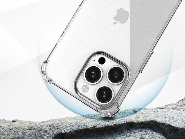 Alogy Etui na telefon pancerne ShockProof do Apple iPhone 13 Pro Max 6.7 Przezroczyste