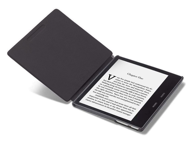 Alogy Etui na czytnik Slim Leather do Kindle Oasis 2/3 granatowe