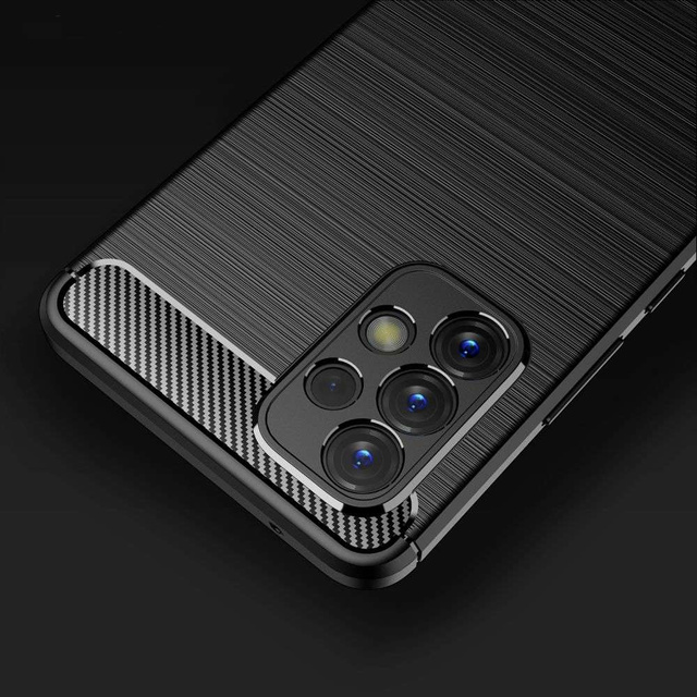 Etui na telefon do Samsung Galaxy A73/ A73 5G Alogy Rugged Armor obudowa TPU Carbon Black