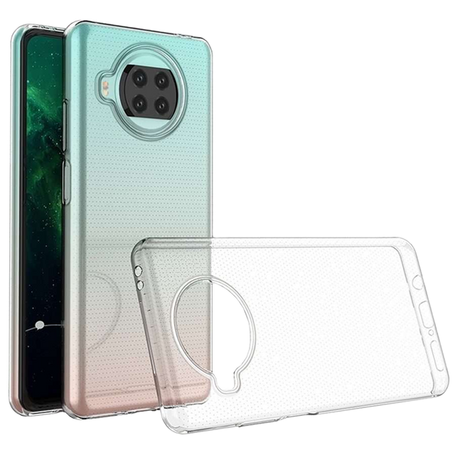 Etui na telefon silikonowe do Xiaomi Mi 10T Lite silikonowe przezroczyste