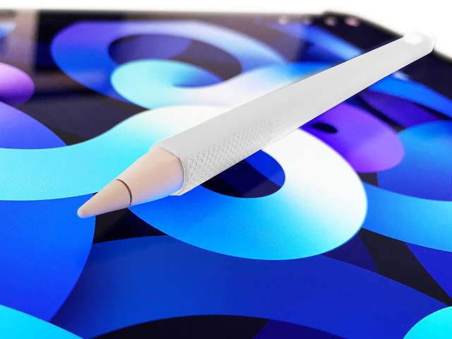 Alogy Etui ochronne na rysik pokrowiec obudowa na Apple Pencil 2 Białe
