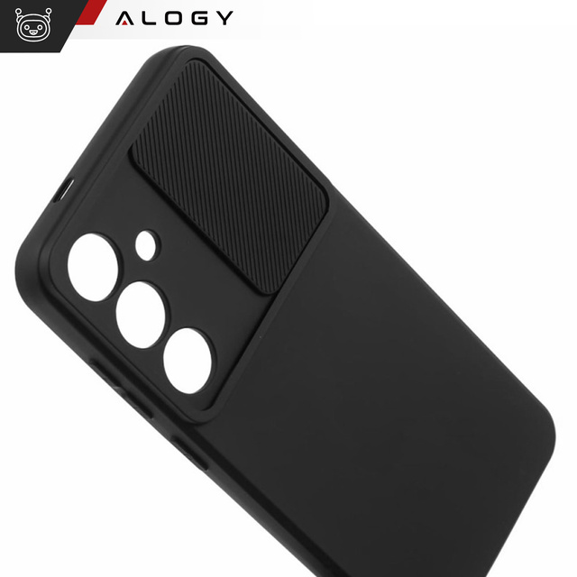 Alogy Camshield Etui do Samsung Galaxy S24 Plus pancerne obudowa ochrona aparatu czarne