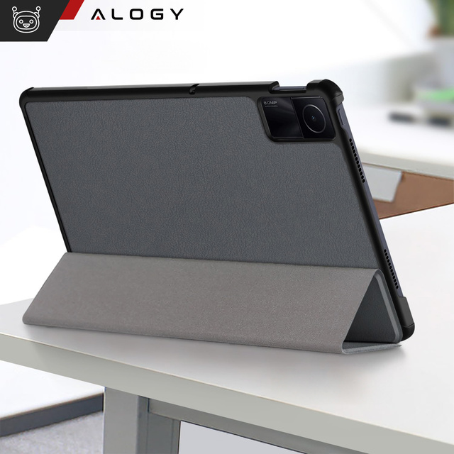 Etui na tablet do Xiaomi Redmi Pad SE 2023 11" obudowa ochronna z klapką Case Alogy Book Cover Szare