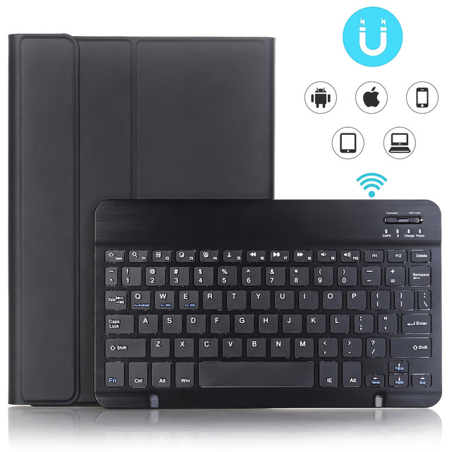 Alogy Etui z klawiatura bezprzewodowa Keyboard Case z miejscem na rysik do Apple iPad 10.9 2022 Czarne