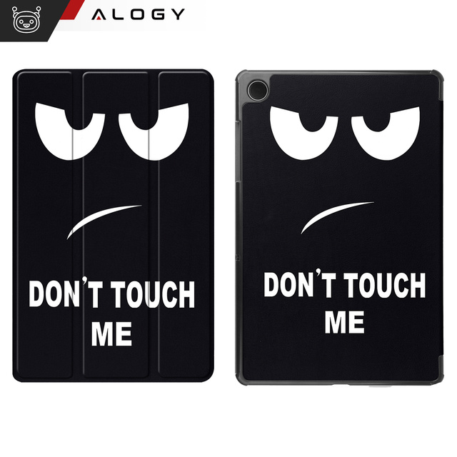 Etui do Samsung Galaxy Tab A9+ 2023 11" na tablet Alogy Kids Case with Holder Don't touch me podstawka
