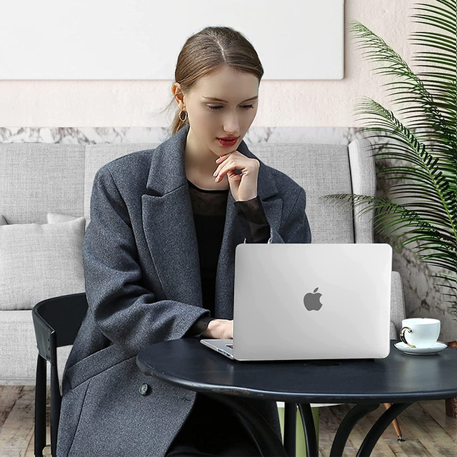 Alogy Etui na laptopa Hard Case do Apple Macbook Pro 16 2021 A2485 Matowy Biały
