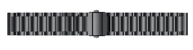 Alogy Bransoleta Stainless Steel stal nierdzewna do smartwatcha 20mm Czarna