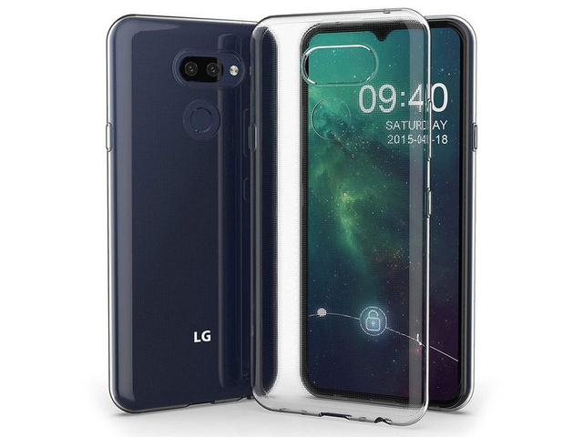 Etui na telefon silikonowe do LG K50/ Q60 Crystal Case