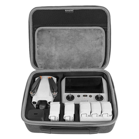 Alogy Pokrowiec Hard Case etui twarde do drona do DJI Mini 3 Pro szary