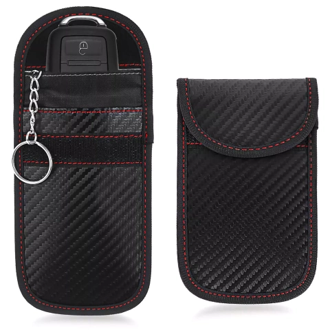 Alogy Antykradzieżowe etui na klucze pokrowiec blokujący sygnał 14x9.5cm