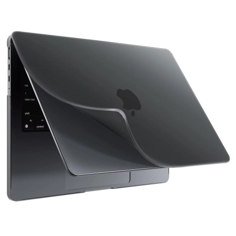 Etui ochronne do Apple Macbook Pro 14 - M1/M2/M3/M4 2021-2024 Alogy AirGuard™ Elastyczna obudowa bez odcisków palców Matowa Czerń