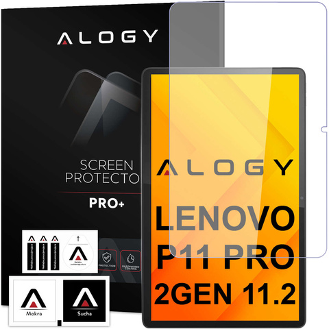 Szkło hartowane na ekran Lenovo P11 Pro 2Gen 11.2 TB132 TB-132FU TB-132XU 2gen Alogy Screen Protector Pro+ 9H