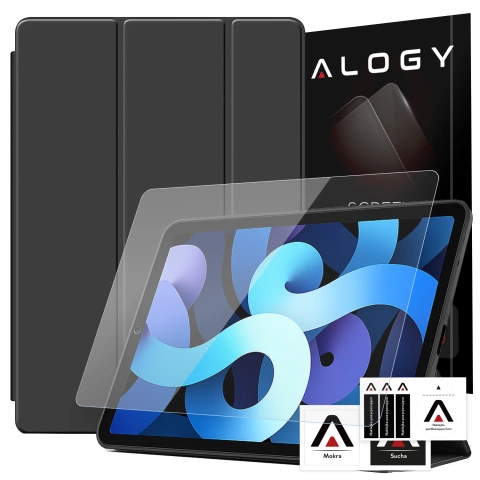 Alogy Etui na tablet Cheap Book Cover TPU + Pencil Space do Apple iPad 10.2 7/8/9Gen 2019/2020/2021 Czarne