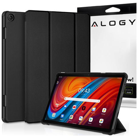 Alogy Etui na tablet do Lenovo Tab M10 3gen 3 gen 10.1” 2022 TB-328FU TB-328XU Book Cover Case Czarne