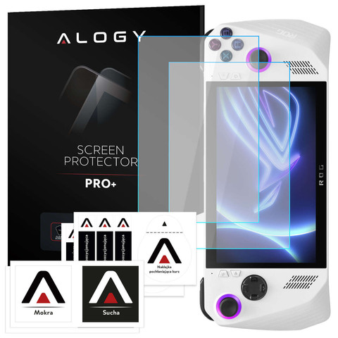 Alogy Screen Protector Pro+ 2-Pack Szkło hartowane 9H do Asus Rog Ally