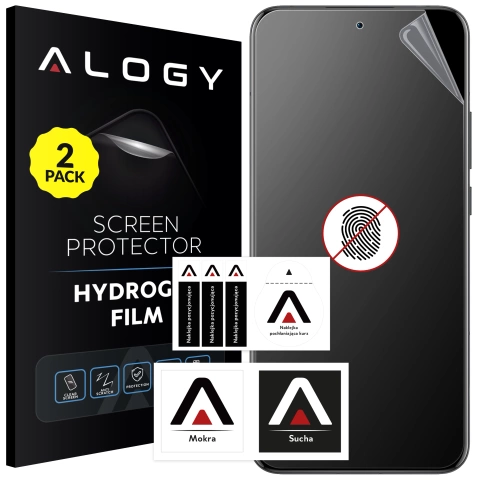 2x Folia "MATOWA" do Oppo Reno13 Pro 5G Hydrożelowa Alogy HydroSkin Matte Pro™ na ekran do etui "BEZ ODCISKU PALCÓW"