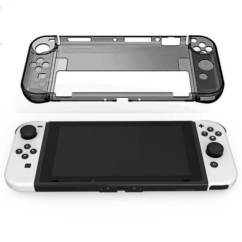 Alogy Ochronne etui do konsoli wstrząsoodporne do Nintendo Switch OLED Czarne