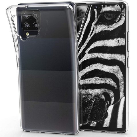 Etui na telefon silikonowe do Samsung Galaxy A42 5G silikonowe przezroczyste