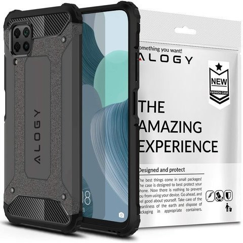 Etui na telefon Alogy Hard Armor do Huawei P40 Lite/ Nova 6 SE szare