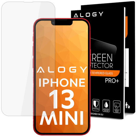 Alogy Szkło hartowane do telefonu na ekran do Apple iPhone 13 Mini 5.4
