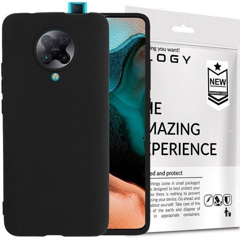 Etui na telefon silikonowe Alogy do Xiaomi Redmi K30 Pro czarne