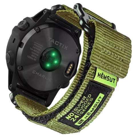 Alogy Pasek nylonowy Sport Strap na rzep do Apple Watch 1/2/3/4/5/6/7/8/SE (38/40/41mm) Niebiesko-szary