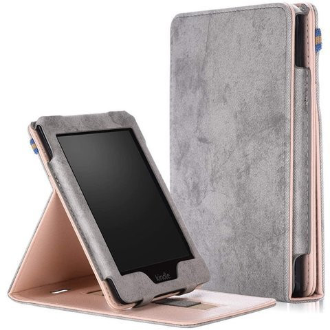 Etui na czytnik Alogy do Kindle Paperwhite 4 2018/2019 Szare