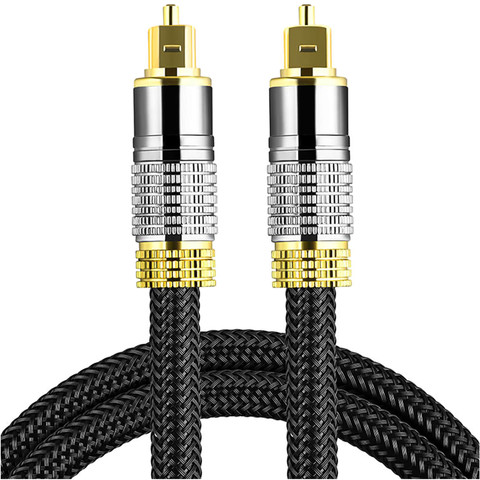 Alogy Kabel przewód optyczny cyfrowy 6.0mm Audio PC TV 180cm