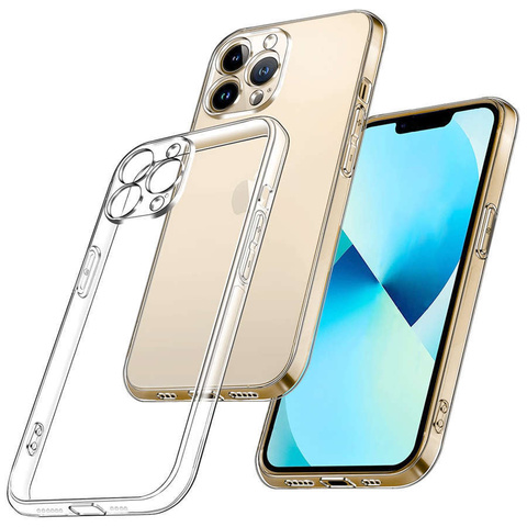 Alogy Etui na telefon ochronne obudowa Hybrid Case do Apple iPhone 12 Pro Przezroczyste