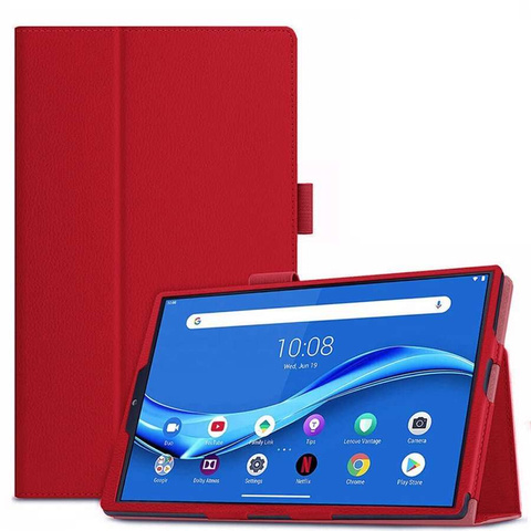 Alogy Etui na tablet stojak do Lenovo M10 Gen.2 TB-X306 Czerwone