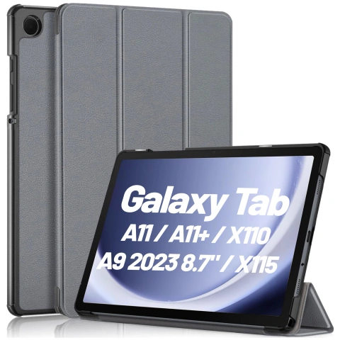 Etui do Samsung Galaxy Tab A11 / A11+ / A9 2023 8.7" X110 / X115 obudowa na tablet Case Alogy Book Cover Szare