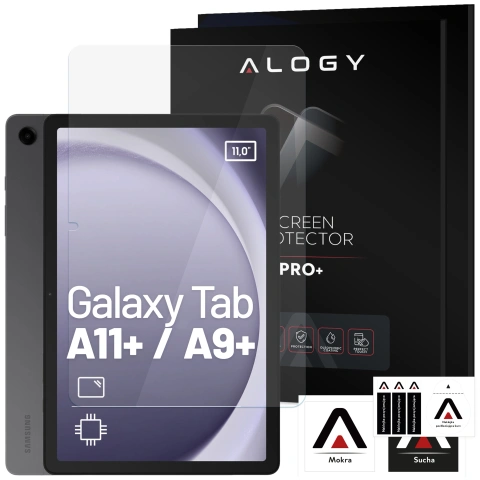 Szkło hartowane do Samsung Galaxy Tab A11+ (X310/X315/X316) / A9+ 2023 11" (X210/X215/X216) na ekran na tablet Alogy Pro+ 9H