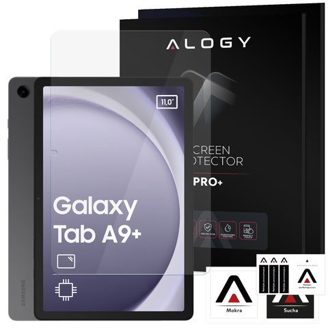 Alogy Screen Protector Pro+ Szkło hartowane do Samsung Galaxy Tab A9+ Plus 2023 11" X210/X215/X216 na ekran na tablet