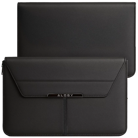 Torba na laptopa Alogy FlexCase Pro wielofunkcyjna rozkładana z podstawką i podkładką na myszkę do Macbooka 13/  14" Czarna