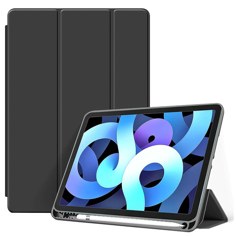 Alogy Etui na tablet Cheap Book Cover TPU + Pencil Space do Apple iPad 10.2 7/8/9Gen 2019/2020/2021 Czarne