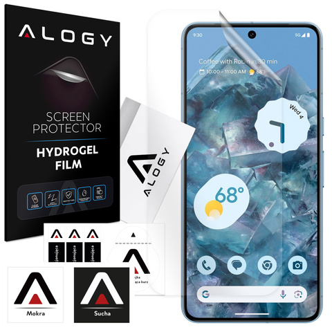 Folia Hydrożelowa do Google Pixel 8 Pro ochronna na telefon na ekran Alogy Hydrogel Film